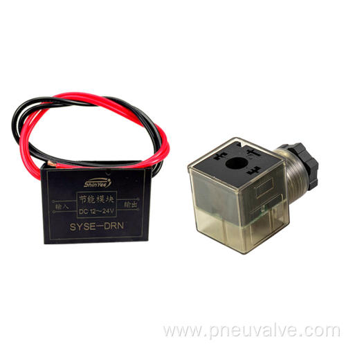 Solenoid valve energy saving module